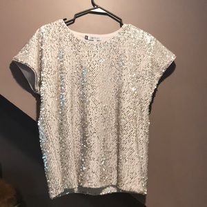 Sequin blouse; BNWOT